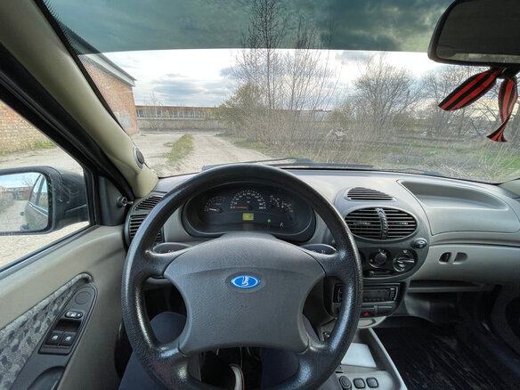 2008 Lada (ВАЗ) Kalina I, синий, 180000 рублей - вид 8