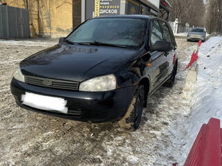 2011 Lada (ВАЗ) Kalina I, чёрный, 235000 рублей, вид 1
