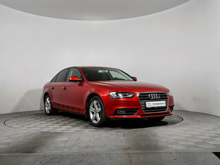 2013 Audi A4 IV (B8) Рестайлинг, красный, 1365000 рублей, вид 3