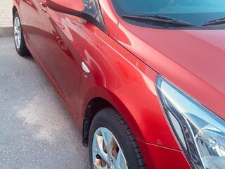 2016 Hyundai Solaris I Рестайлинг, красный, 976406 рублей, вид 3