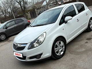 2007 Opel Corsa D, белый, 600000 рублей, вид 1