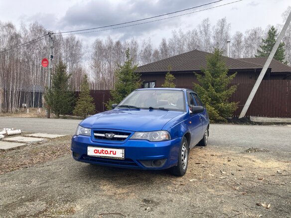 2011 Daewoo Nexia I Рестайлинг, синий, 170000 рублей