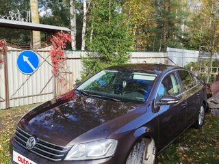 2013 Volkswagen Passat B7, коричневый, 1130000 рублей, вид 2