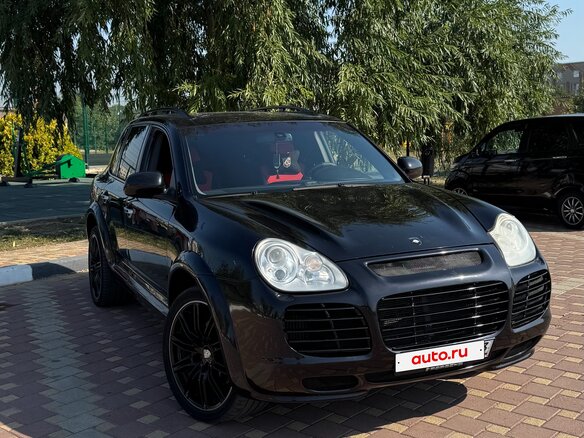 2005 Porsche Cayenne Turbo I (955), чёрный, 790000 рублей