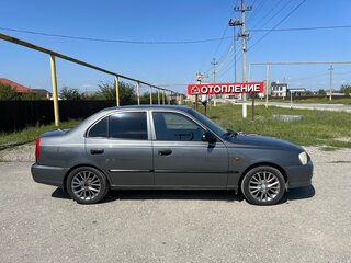 2007 Hyundai Accent ТагАЗ II, серый, 395000 рублей, вид 3