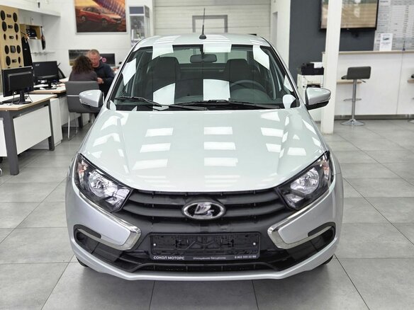 2026 Lada (ВАЗ) Granta I Рестайлинг, серый, 1077120 рублей - вид 2