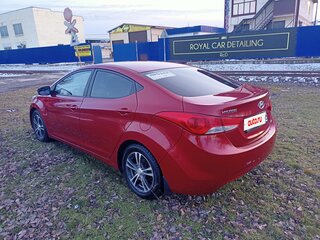 2012 Hyundai Elantra V (MD), красный, 1100000 рублей, вид 4