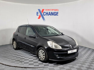 2007 Renault Clio III, чёрный, 329000 рублей, вид 2