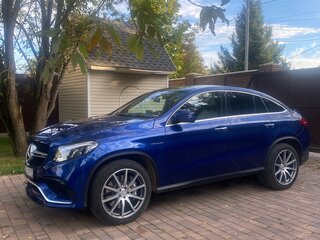 2018 Mercedes-Benz GLE Coupe AMG 63 AMG I (C292), синий, 6500000 рублей, вид 4