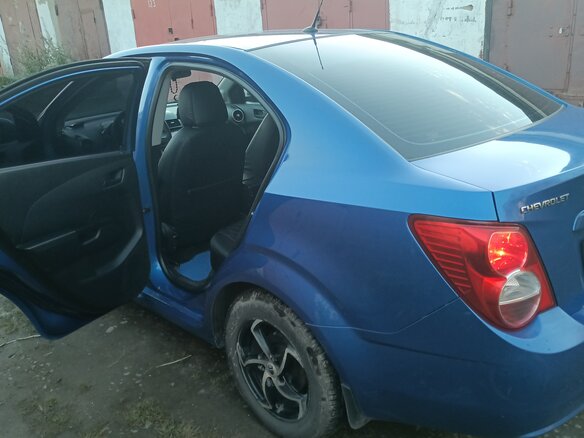 2012 Chevrolet Aveo II, синий, 649000 рублей - вид 13