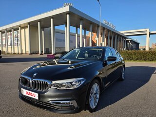 2019 BMW 5 серии 520d VII (G30/G31/G38), чёрный, 4200000 рублей, вид 2