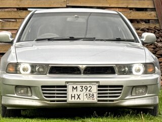 1999 Mitsubishi Galant VIII Рестайлинг, серый, 300000 рублей, вид 2