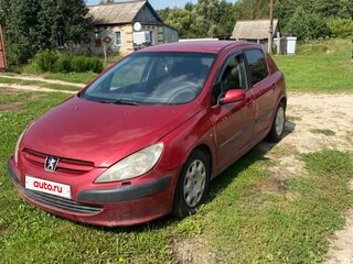 2002 Peugeot 307 I, красный, 105000 рублей, вид 5