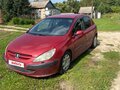 2002 Peugeot 307 I, красный, 105000 рублей - вид 4