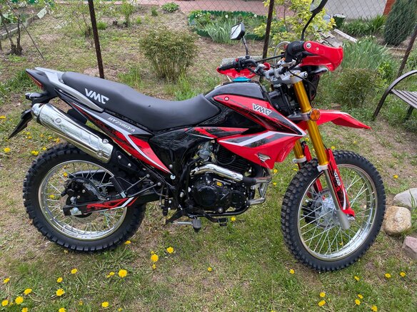 2022 VMC (Vento) Enduro CG250, красный, 100000 рублей - вид 1
