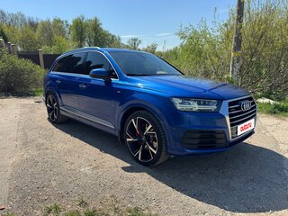 2016 Audi Q7 II (4M), синий, 4249000 рублей, вид 2