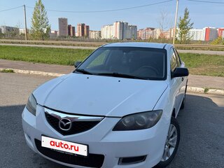 2008 Mazda 3 I (BK) Рестайлинг, белый, 529000 рублей, вид 1