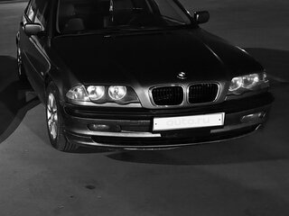 2001 BMW 3 серии 316i IV (E46), голубой, 555555 рублей, вид 2