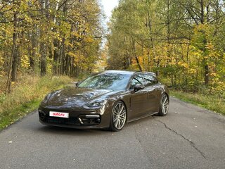 2021 Porsche Panamera 4S E-Hybrid Sport Turismo II Рестайлинг, коричневый, 11200000 рублей, вид 2