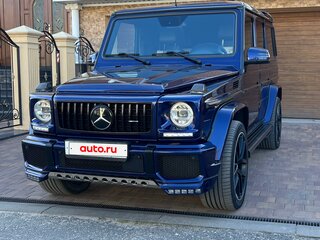 2015 Mercedes-Benz G-Класс AMG 63 AMG I (W463) Рестайлинг 2, синий, 4500000 рублей, вид 1