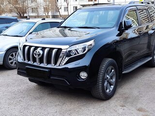 2016 Toyota Land Cruiser Prado 6-speed 150 Series Рестайлинг 1, чёрный, 3600000 рублей, вид 1