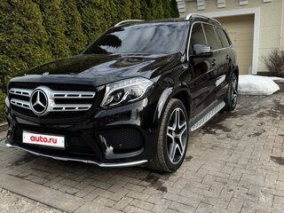 2018 Mercedes-Benz GLS 400 I (X166), чёрный, 3900000 рублей, вид 3