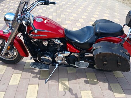 2013 Yamaha XVS1300, красный, 800000 рублей, вид 3