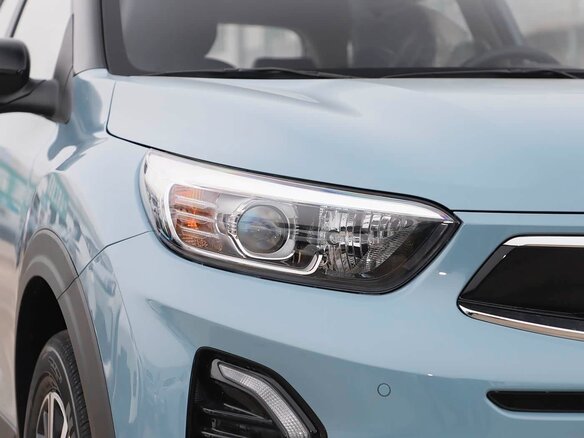 2026 Kia KX1, голубой - вид 34