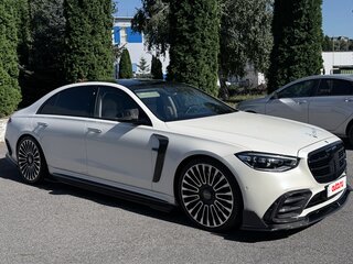 2021 Mercedes-Benz S-Класс 450 Long 4MATIC VII (W223), белый, 10250000 рублей, вид 2