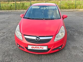 2008 Opel Corsa D, красный, 345000 рублей, вид 2