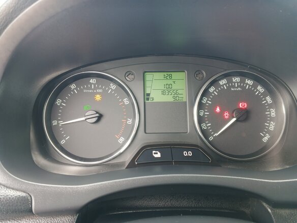 2014 Skoda Fabia II Рестайлинг, красный, 547000 рублей - вид 8