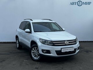 2014 Volkswagen Tiguan I Рестайлинг, белый, 1135000 рублей, вид 3
