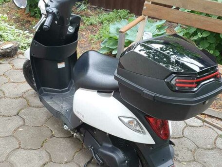 2019 Suzuki Lets 6, белый, 95000 рублей, вид 2