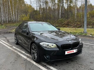 2010 BMW 5 серии Long 530Li VI (F10/F11/F07), чёрный, 1450000 рублей, вид 3