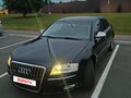 2008 Audi A8 Long II (D3) Рестайлинг 2, чёрный, 1270000 рублей