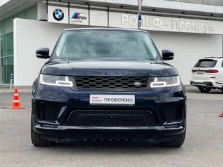 2021 Land Rover Range Rover Sport MHEV II Рестайлинг, синий, 7900000 рублей, вид 2