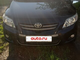 2008 Toyota Corolla X (E140, E150), чёрный, 980000 рублей, вид 2