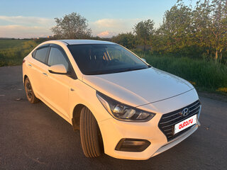 2017 Hyundai Solaris II, белый, 1255000 рублей, вид 3