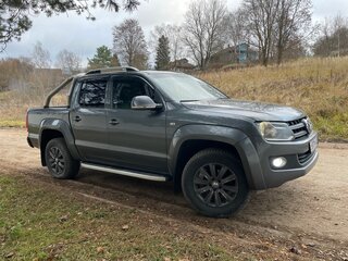 2013 Volkswagen Amarok Double Cab full-time I, серый, 1400000 рублей, вид 2