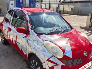 2002 Nissan March III (K12), красный, 275000 рублей, вид 1