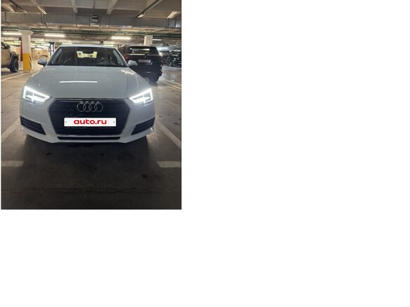 2019 Audi A4 V (B9), белый, 3500000 рублей - вид 2