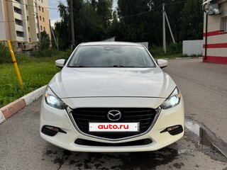 2016 Mazda 3 III (BM) Рестайлинг, белый, 1490000 рублей, вид 5