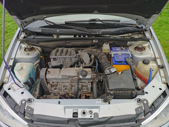2011 Lada (ВАЗ) Kalina I, серебристый, 325000 рублей - вид 17