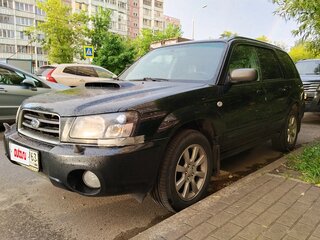 2004 Subaru Forester II, чёрный, 850000 рублей, вид 1