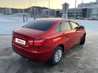 2017 Lada (ВАЗ) Vesta I, красный, 900000 рублей, вид 5