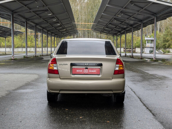 2005 Hyundai Accent ТагАЗ II, бежевый - вид 5