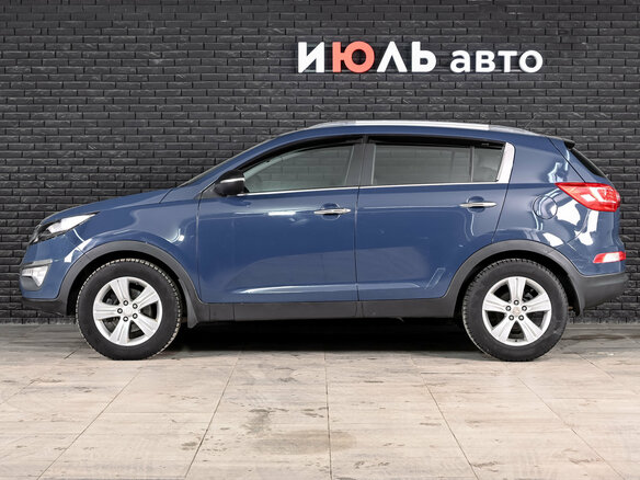 2011 Kia Sportage III, синий, 1150000 рублей - вид 7