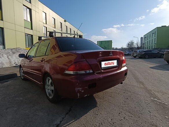 2004 Mitsubishi Lancer IX, красный, 270000 рублей - вид 5