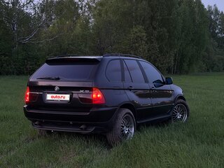 2003 BMW X5 3.0i I (E53), чёрный, 1100000 рублей, вид 4