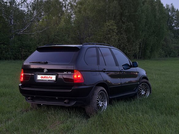 2003 BMW X5 3.0i I (E53), чёрный, 1100000 рублей - вид 3
